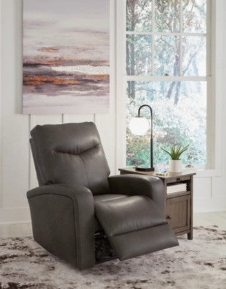 Rosary Quarry PWR Recliner/ADJ Headrest - Lifestyle Furniture