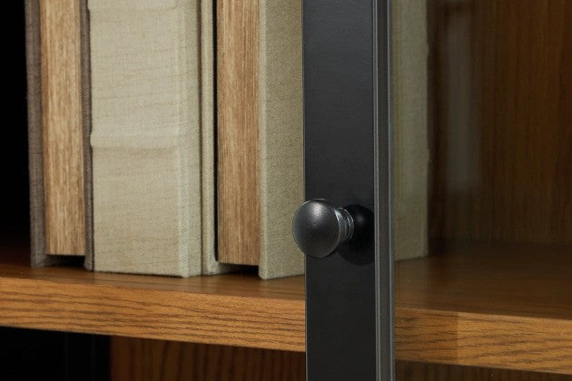 Dagan Black Accent Cabinet - Lifestyle Furniture