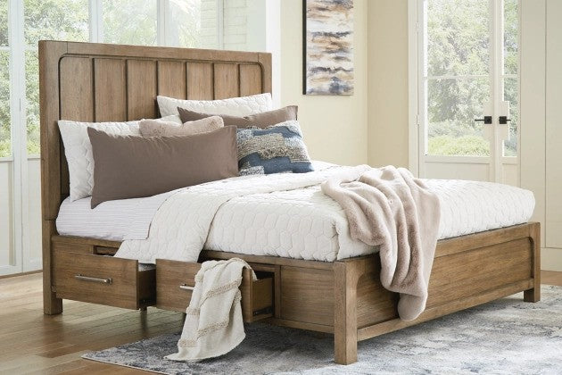 Calyn Panel Bed with Storage - Lifestyle Furniture
