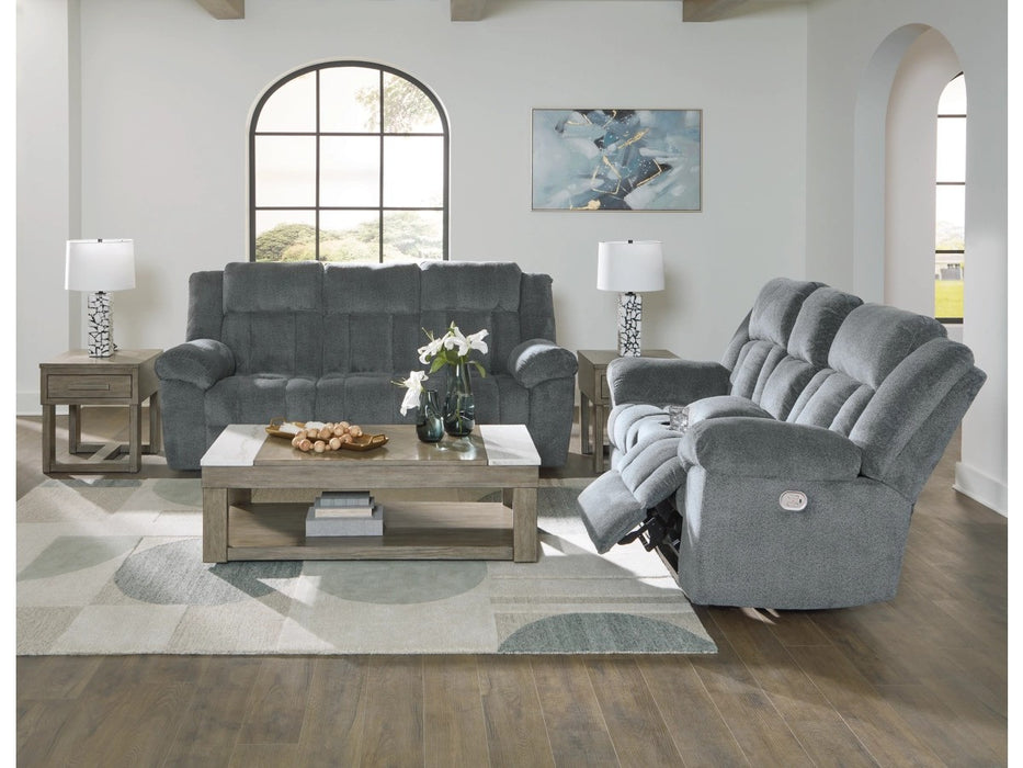 Tipper Slate PWR REC Sofa & Loveseat