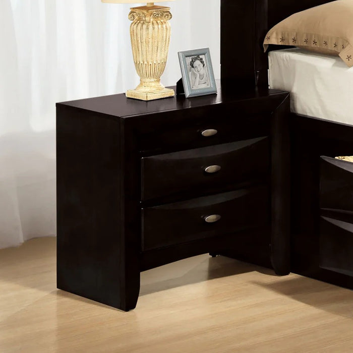 Zosimo Black Nightstand