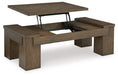 Rossy Lift Top Cocktail Table - Lifestyle Furniture