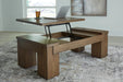 Rossy Lift Top Cocktail Table - Lifestyle Furniture