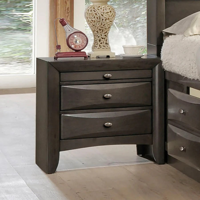 Zosimo Gray Nightstand