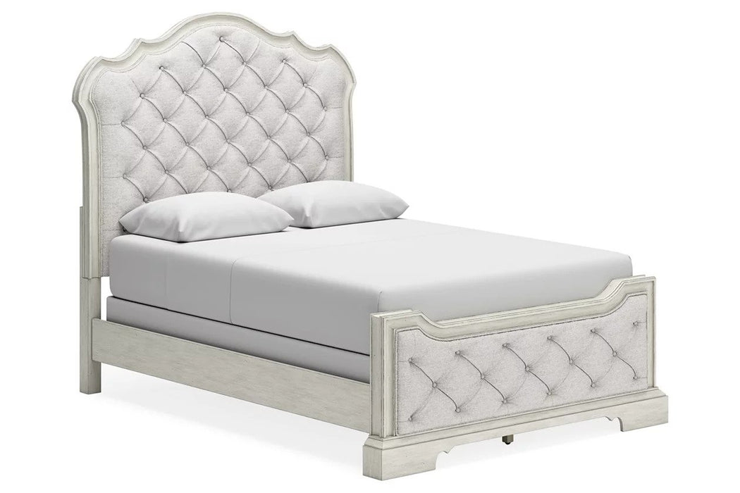 Larne Upholstered Bed - Lifestyle Furniture