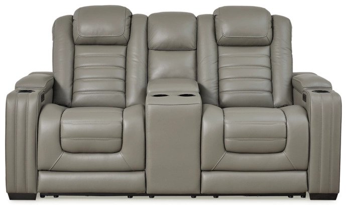 Backtrack Grey Sofa & Loveseat - Lifestyle Furniture