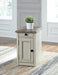 Bolandburg Chairside End Table with USB Ports & Outlets - Lifestyle Furniture