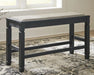 Coffee County Counter Bench - Lifestyle Furniture