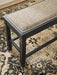 Coffee County Counter Bench - Lifestyle Furniture