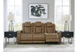 Stritrack Nutmeg Power Reclining Sofa & Loveseat - Lifestyle Furniture