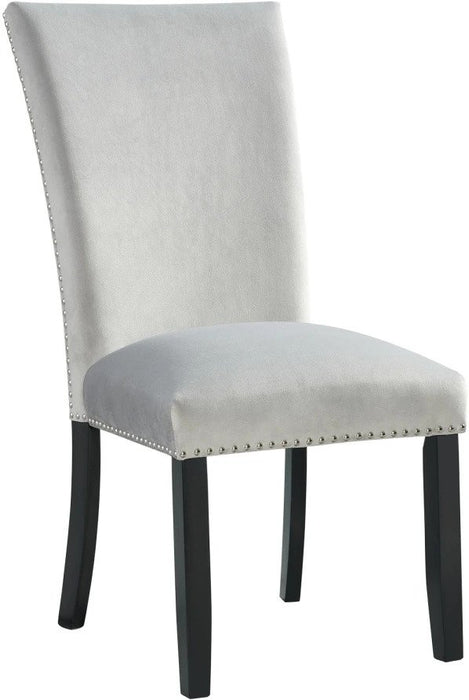 Francesca Blue/Grey Side Chairs  x2 - Lifestyle Furniture