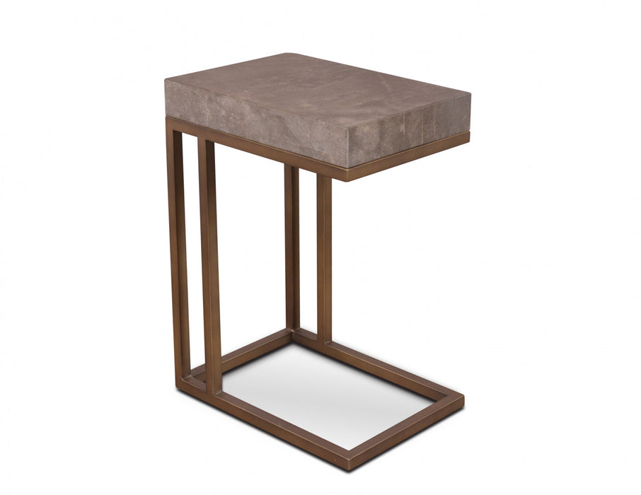 Roka Graya Marble Side Table - Lifestyle Furniture
