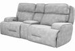 Dallas - Grey Dual Power Sofa - Lifestyle Furniture