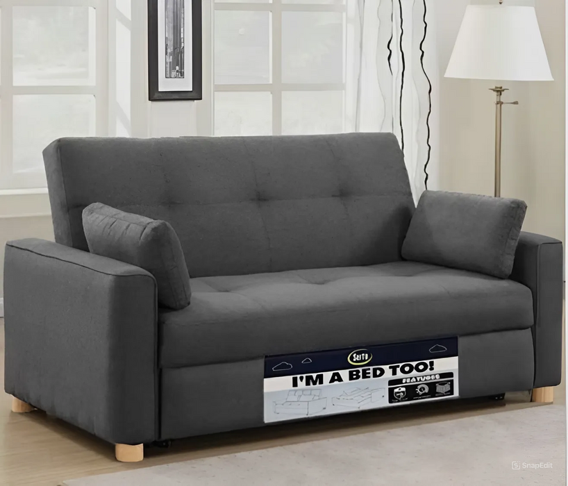 Newport Grey Sofa Sleeper