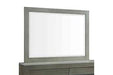 Zig Grey Dresser & Mirror - Lifestyle Furniture