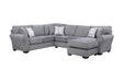 For more living room space and comfort, this sectional is the perfect solution. 