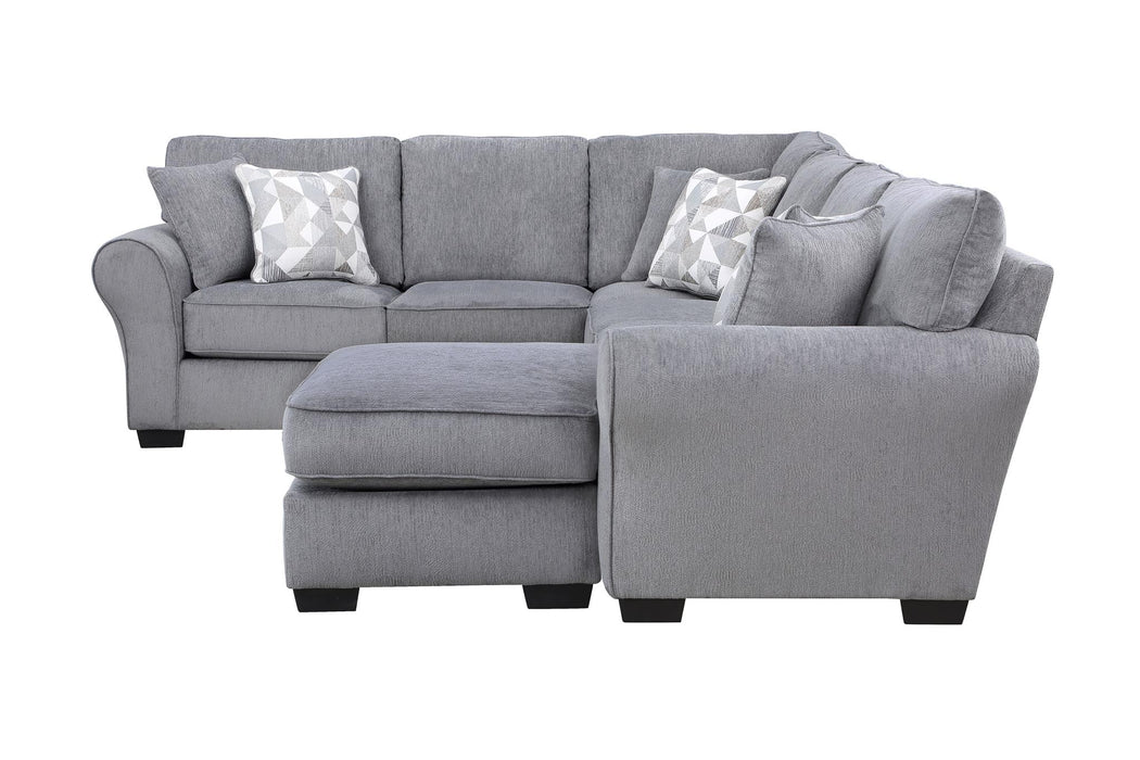 The Savannah Sectional is the perfect solution for adding style, comfort, and function to your living room seating. 