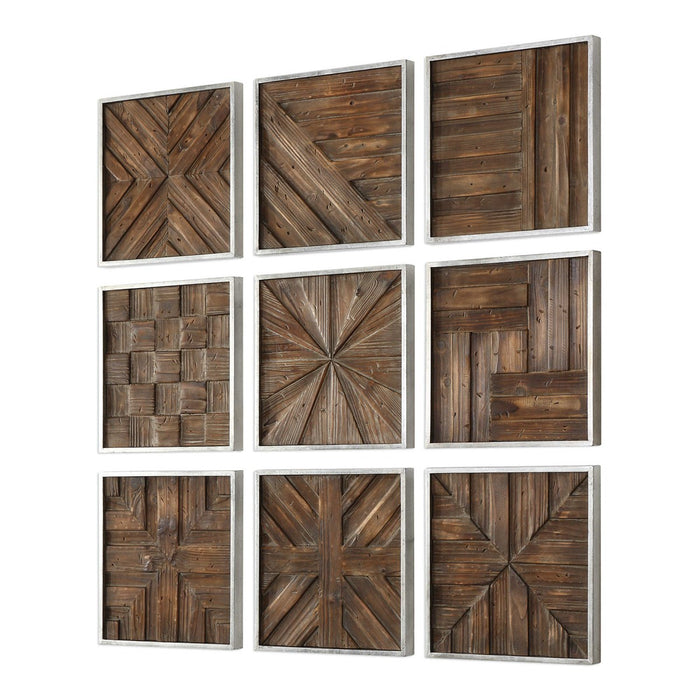 Bryndle Squares Wood Wall Decor - Lifestyle Furniture