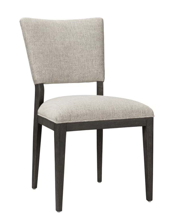 grey stain color simple Upholstered Dining Chair - Lifestyle Furniture
