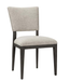 grey stain color simple Upholstered Dining Chair - Lifestyle Furniture