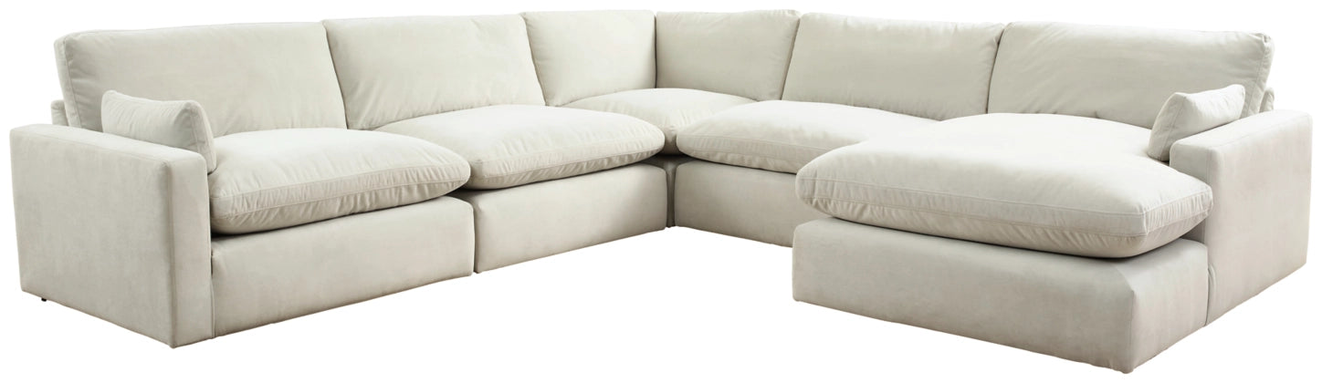 Sophia Sectional W/Chaise - Lifestyle Furniture