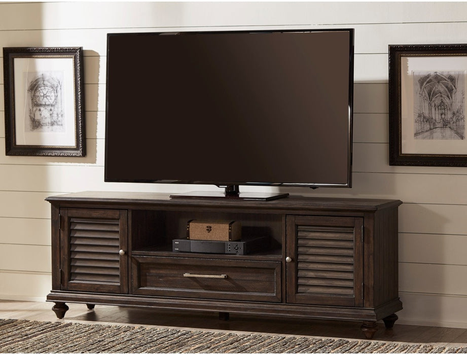 Cardano TV Stand Charcoal - Lifestyle Furniture