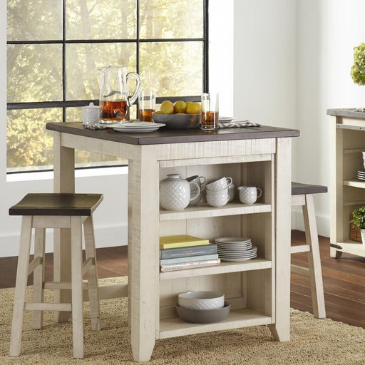 Madison Country Vintage 3 PC Counter Height Set - Lifestyle Furniture