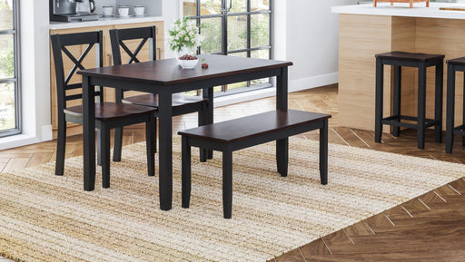 Rich in high-end details and made from beautiful solid hardwood construction, this set will stand the test of time and fit in perfectly with any decor.
