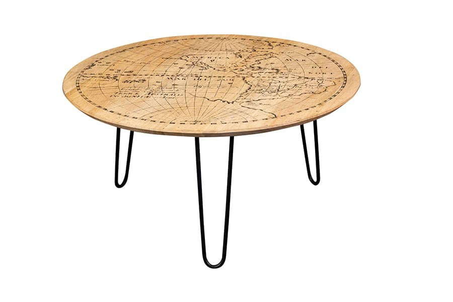 World Map Coffee Table - Lifestyle Furniture