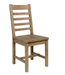 Ladder Back Dining Chair in Desert Gray - Lifestyle Furniture
