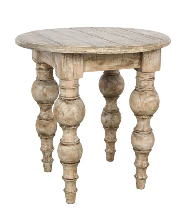 Bordeaux Round End Table 24" - Lifestyle Furniture