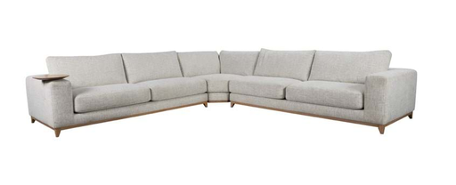 The Donovan Reversible Sectional is perfect for the apartment that needs the look and functionality of a sectional without the expense. 