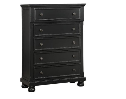 Laurelin Black Chest of Drawers - Lifestyle Furniture