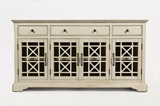 Craftsman 60" Antique White Media Unit - Lifestyle Furniture