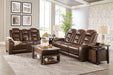 Denver Reclining (Brown) Power Reclining Sofa & Loveseat - Lifestyle Furniture