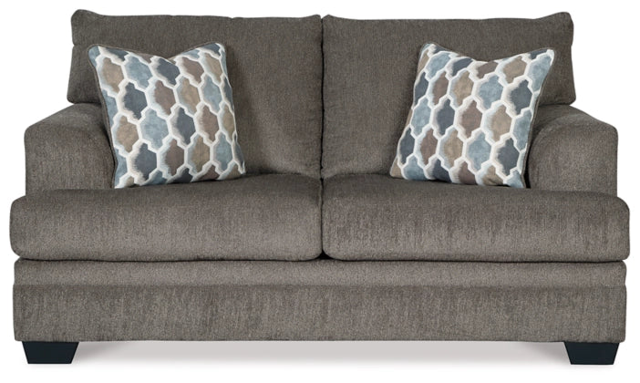 Dejon Slate Sofa & Loveseat - Lifestyle Furniture