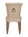 neutral toned simple Upholstered Dining Chair - Lifestyle Furniture