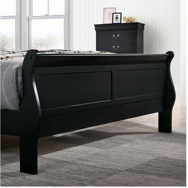 he black finish enhances its style and fits perfectly into any color scheme - Lifestyle Furniture