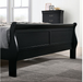 he black finish enhances its style and fits perfectly into any color scheme - Lifestyle Furniture