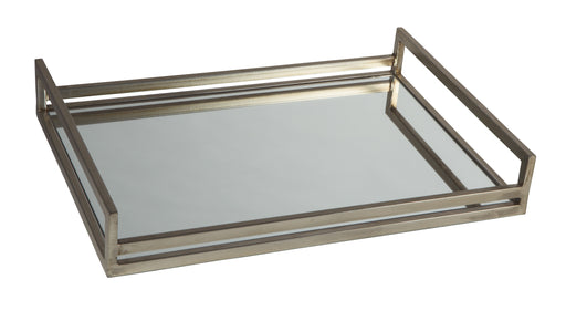 Mirrored Glass Tray - Lifestyle Furniture