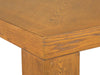 This square wood coffee table features a golden wheat finish and made of wood - Lifestyle Furniture