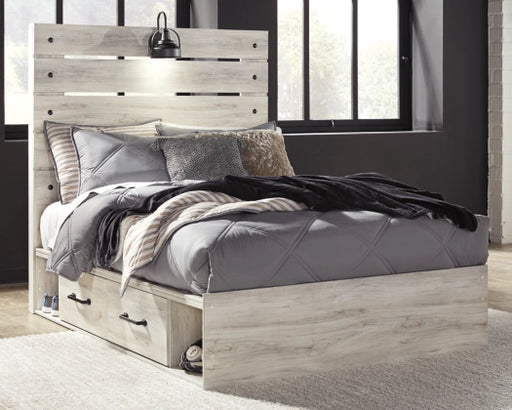 Jayden Bed with 2 Storage Drawers - Lifestyle Furniture
