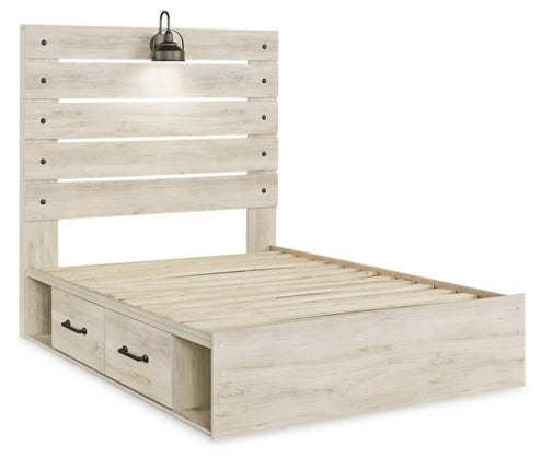 Jayden Bed with 2 Storage Drawers - Lifestyle Furniture