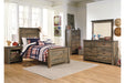 Sierra Nevada Youth Panel Bed with Dresser & Mirror - Lifestyle Furniture