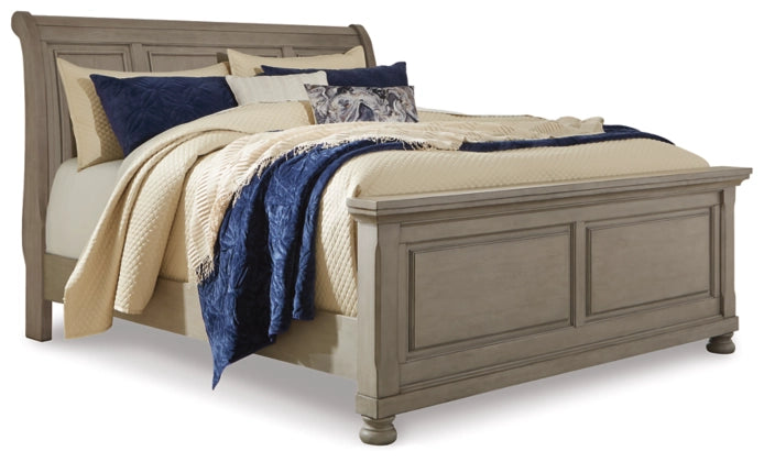 Heidi Panel Bed with Dresser & Mirror - Lifestyle Furniture