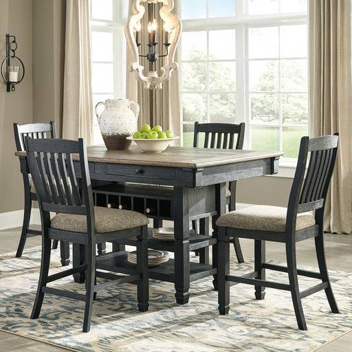 Coffee County Counter Height Dining Set - Lifestyle Furniture