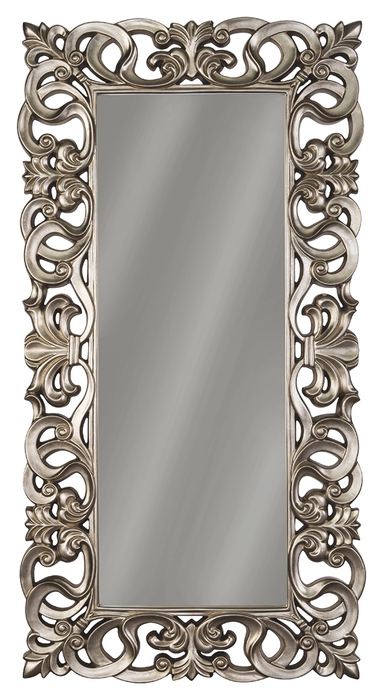 Antique Silver Floor Mirror - Lifestyle Furniture