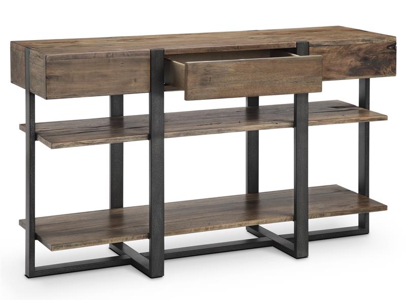 The Prescott Sofa Table is a great way to add substantial, versatile style to any room. 