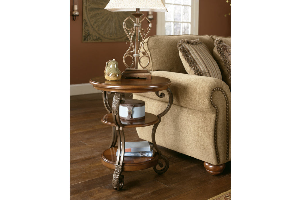 This casual occasional table collection features a warm rich brown finish and traditional style that is sure to enhance the look of any living room decor - Lifestyle Furniture