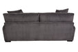 The Big Chill Sofa features a modern style and color. It is made from durable microfiber material that easily wipes clean.